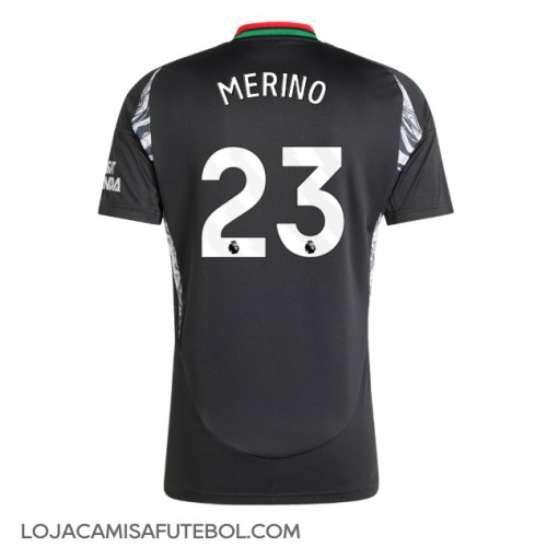 Camisa de Futebol Arsenal Mikel Merino #23 Equipamento Secundário 2024-25 Manga Curta